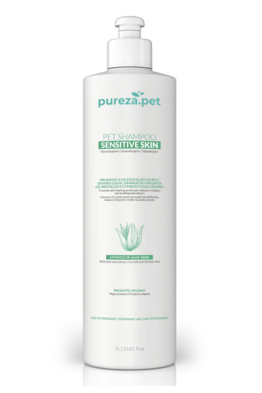 Shampoo profissional hipoalergenico pele sensivel